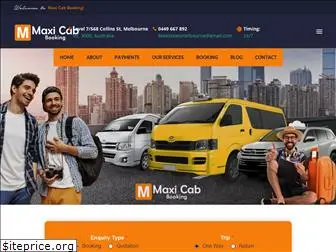 maxicabbooking.com.au