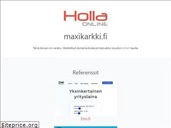 maxikarkki.fi