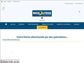 maxiliterie.com