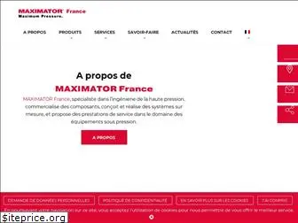maximatorfrance.fr