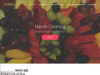 maximcatering.com