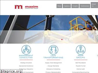 maximconsulting.com