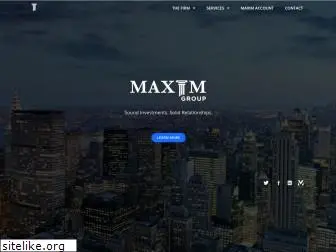 maximgrp.com