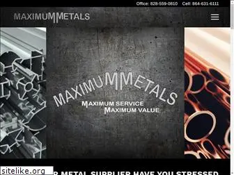 maximummetals.com