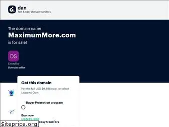 maximummore.com