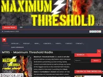 maximumthreshold.net