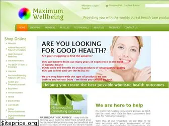 maximumwellbeing.com