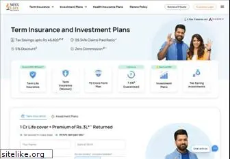 maxlifeinsurance.com