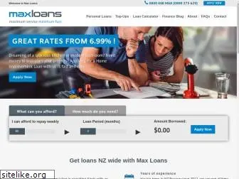 maxloans.co.nz