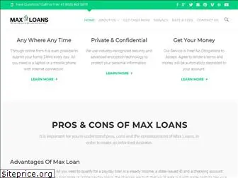 maxloans.net