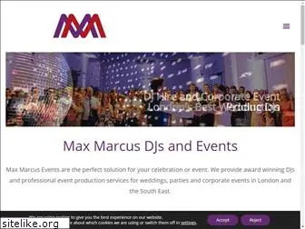 maxmarcusevents.co.uk