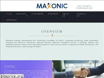 maxonic.com