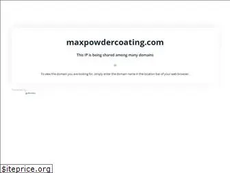 maxpowdercoating.com