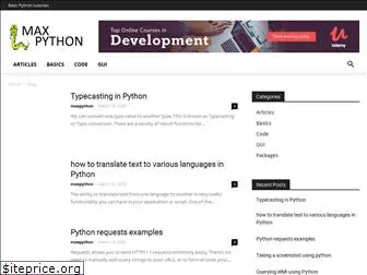 maxpython.com