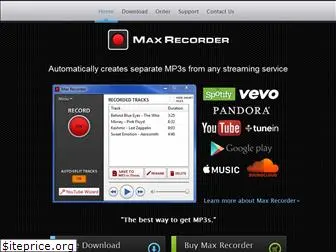 maxrecorder.com