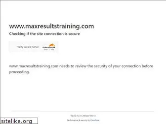 maxresultstraining.com