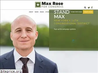 maxroseforcongress.com
