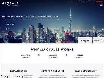 maxsalesolutions.com