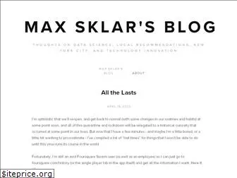 maxsklar.com