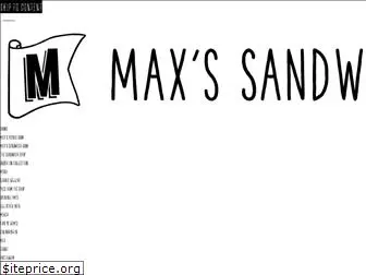 maxssandwichshop.com