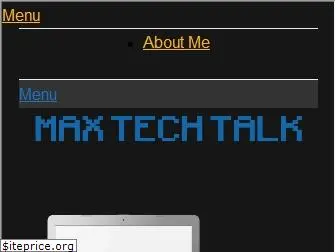 maxtechtalk.com