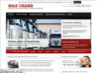 maxtrans.com.pl