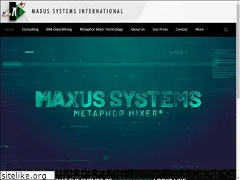 maxussystems.com