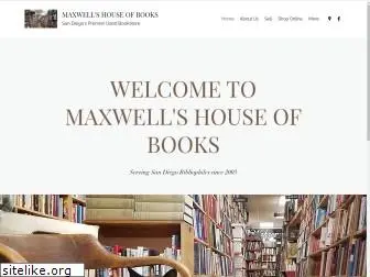maxwellshouseofbooks.com