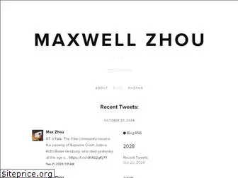 maxwellzhou.com