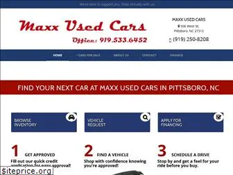maxxusedcars.com