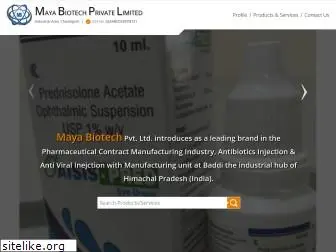 mayabiotech.co.in