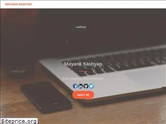 mayankkashyap.com