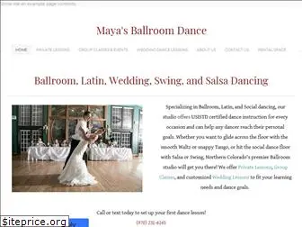 mayasballroomdance.com