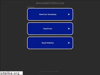 mayasmotors.com