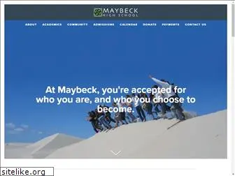 maybeckhs.org