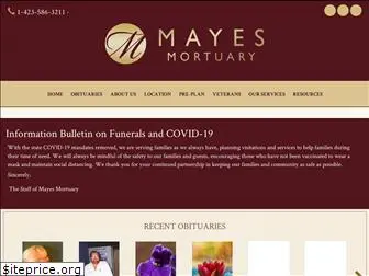 mayesmortuary.com