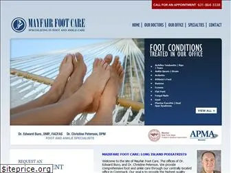 mayfairfootcare.com