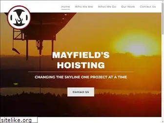 mayfieldshoisting.com