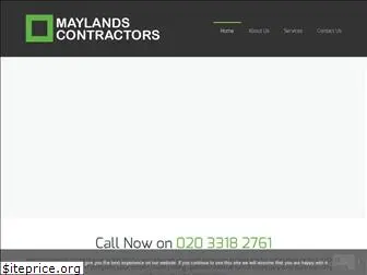 maylandscontracts.co.uk