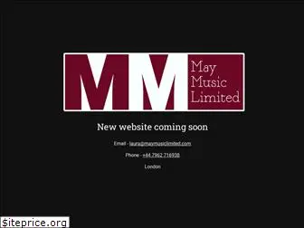maymusiclimited.com