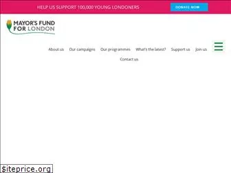mayorsfundforlondon.org.uk