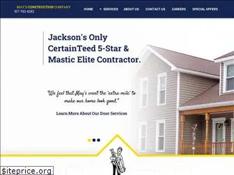 maysconstruction.com