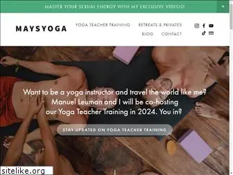 maysyoga.com