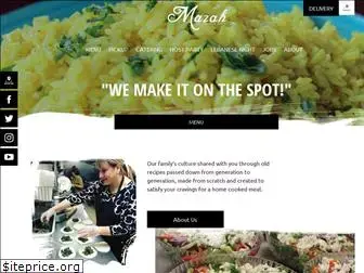 mazah-eatery.com