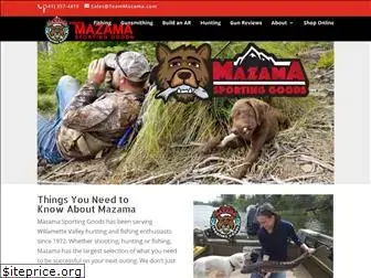 mazamasportinggoods.com