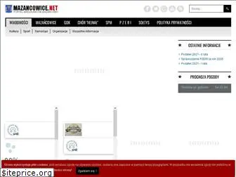 mazancowice.net