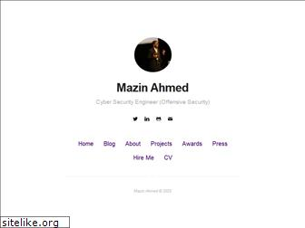 mazinahmed.net