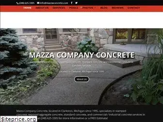 mazzaconcrete.com