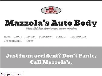 mazzolaautobody.com