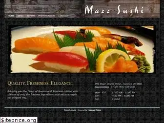 mazzsushi.com